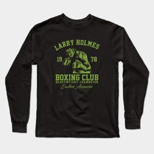 Boxing Club Larry Holmes Light Green Long Sleeve T-Shirt